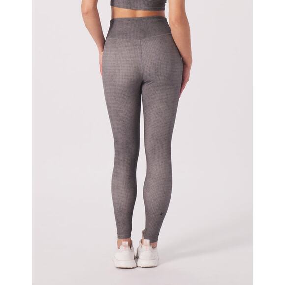 Glyder Sultry Performance‎ Leggings Grey Carbon Window Pane 2XL - Picture 3 of 9
